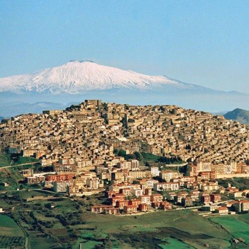 Al Centro Villa Gangi Esterno foto