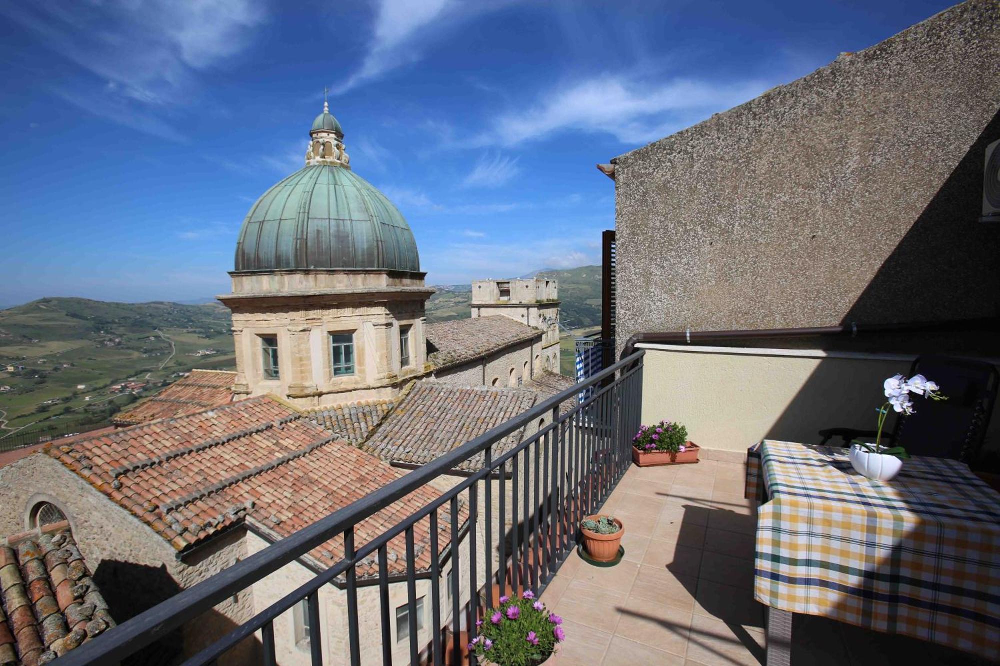 Al Centro Villa Gangi Esterno foto